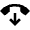 Hang Up Fill Icon from Outlined Fill - Material Pro Set