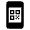 Mobile Qr Code Fill Icon from Outlined Fill - Material Pro Set