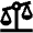 Balance Left Fill Icon from Outlined Fill - Material Pro Set