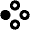 Gamepad Left Alt Fill Icon from Outlined Fill - Material Pro Set