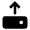 Harddisk Upload Icon from Outlined Fill - Material Pro Set