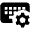 Keyboard Setting Gear Fill Icon from Outlined Fill - Material Pro Set