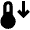 Temperature Down Fill Icon from Outlined Fill - Material Pro Set