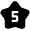5 Star Fill Icon from Outlined Fill - Material Pro Set