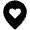 Favorite Location Fill Icon from Outlined Fill - Material Pro Set