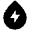 Hydro Energy Fill Icon from Outlined Fill - Material Pro Set