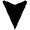 Navigation South Fill Icon from Outlined Fill - Material Pro Set