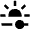 Brightness Slider Fill Icon from Outlined Fill - Material Pro Set