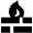 Firewall Fill Icon from Outlined Fill - Material Pro Set