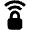 Wifi Password Alt Fill Icon from Outlined Fill - Material Pro Set