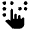 Braille Fill Icon from Outlined Fill - Material Pro Set