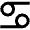 Cancer Zodiac Fill Icon from Outlined Fill - Material Pro Set