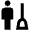 Cleaning Room Fill Icon from Outlined Fill - Material Pro Set