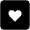 Heart Square Fill Icon from Outlined Fill - Material Pro Set