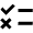 Checklist Alt Icon from Outlined Fill - Material Pro Set