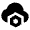 Cloud Setting Bolt Fill Icon from Outlined Fill - Material Pro Set