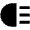 Headlight High Fill Icon from Outlined Fill - Material Pro Set