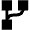 Code Fork Fill Icon from Outlined Fill - Material Pro Set