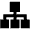 Hierarchy 1 Fill Icon from Outlined Fill - Material Pro Set