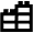 Building Brick Icon from Outlined Line - Material Pro Set