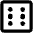 Dice 6 Icon from Outlined Line - Material Pro Set