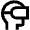 Virtual Reality Icon from Outlined Line - Material Pro Set