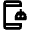 Ai Robot Smartphone Icon from Outlined Line - Material Pro Set