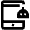 Ai Robot Tablet Icon from Outlined Line - Material Pro Set