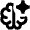 Ai Spark Brain Icon from Outlined Line - Material Pro Set
