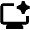 Ai Spark Computer Icon from Outlined Line - Material Pro Set