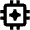 Ai Spark Microchip Icon from Outlined Line - Material Pro Set