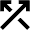 Arrow Crossover Up Icon from Outlined Line - Material Pro Set