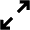 Arrow Expand Icon from Outlined Line - Material Pro Set