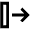 Arrow Move Right Icon from Outlined Line - Material Pro Set