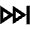 Fast Forward Alt Icon from Outlined Line - Material Pro Set