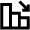 Bar Chart Decrease Icon from Outlined Line - Material Pro Set