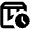 Box Time Icon from Outlined Line - Material Pro Set