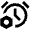 Alarm Setting Bolt Icon from Outlined Line - Material Pro Set