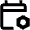 Calendar Setting Bolt Icon from Outlined Line - Material Pro Set