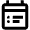 Event List Icon from Outlined Line - Material Pro Set