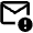 Alert Email Icon from Outlined Line - Material Pro Set