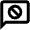 Chat Block Icon from Outlined Line - Material Pro Set