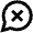 Chat Error Alt Icon from Outlined Line - Material Pro Set