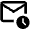 Draft Email Icon from Outlined Line - Material Pro Set