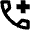 Emergency Call Icon from Outlined Line - Material Pro Set
