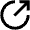 External Link Icon from Outlined Line - Material Pro Set