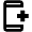 Online Medical App Icon from Outlined Line - Material Pro Set