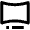 Ar Screen Curved Icon from Outlined Line - Material Pro Set