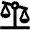 Balance Right Icon from Outlined Line - Material Pro Set