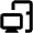 Computer Desktop Icon from Outlined Line - Material Pro Set